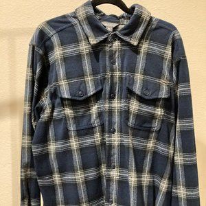 Eddie Bauer Blue Flannel
